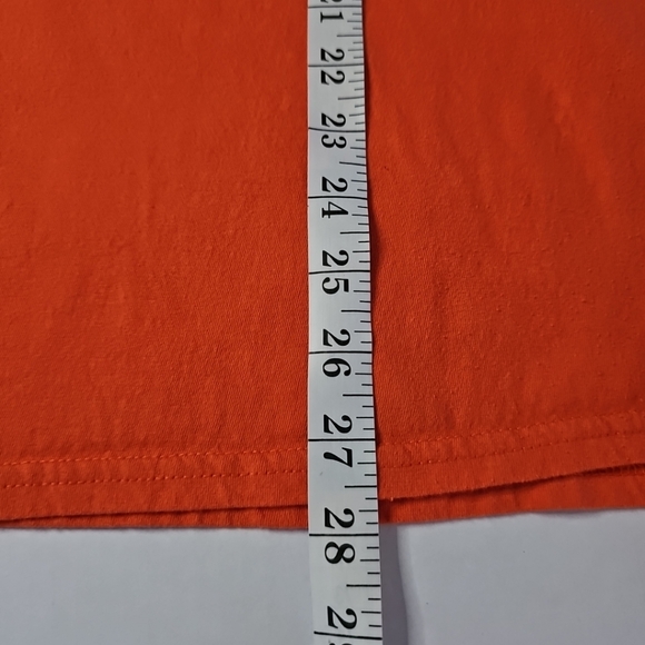 New York Mets MLB Baseball Home Citi Field the 7 line Orange Shirt Men's size XL - Picture 9 of 9